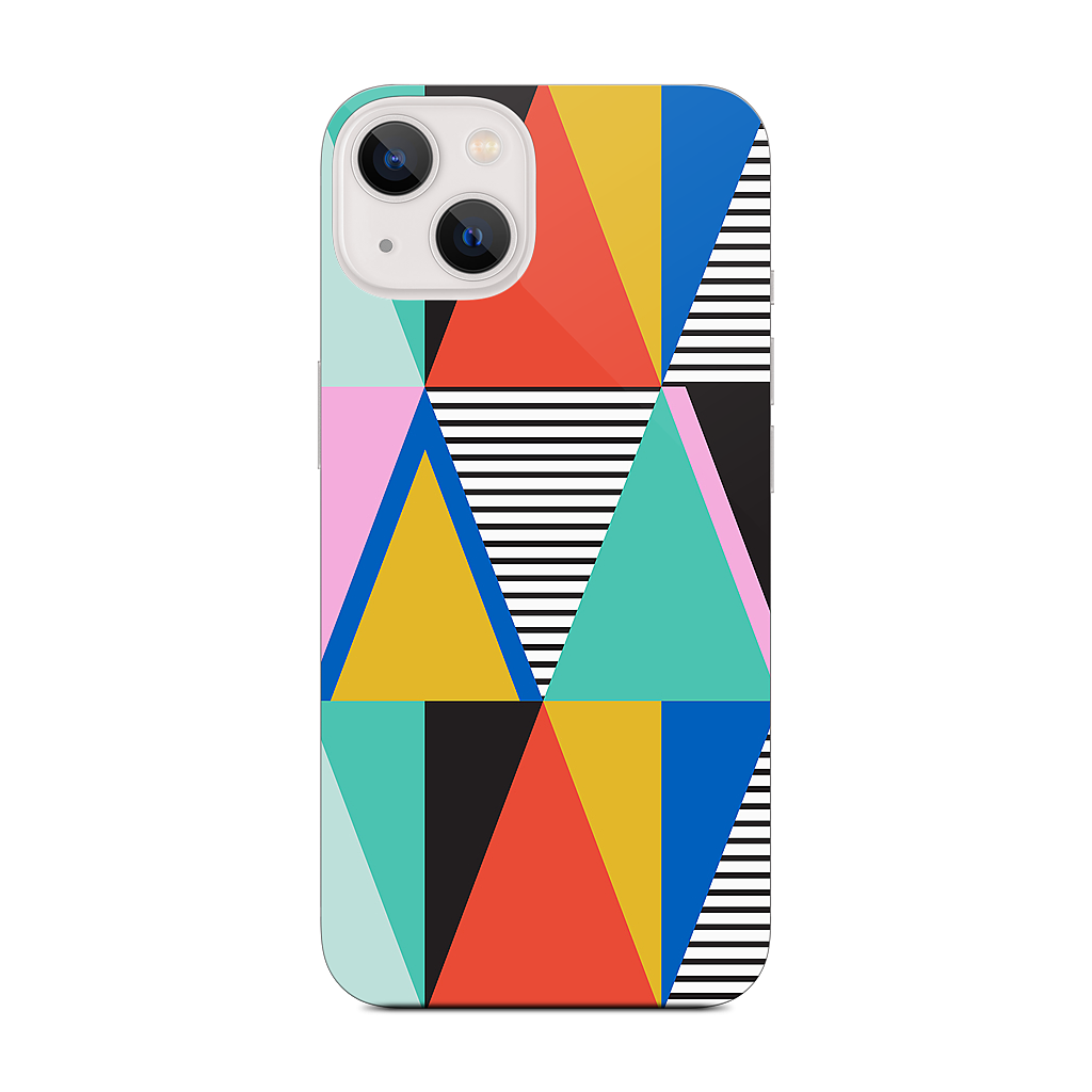 Graphic Triangles iPhone Skin