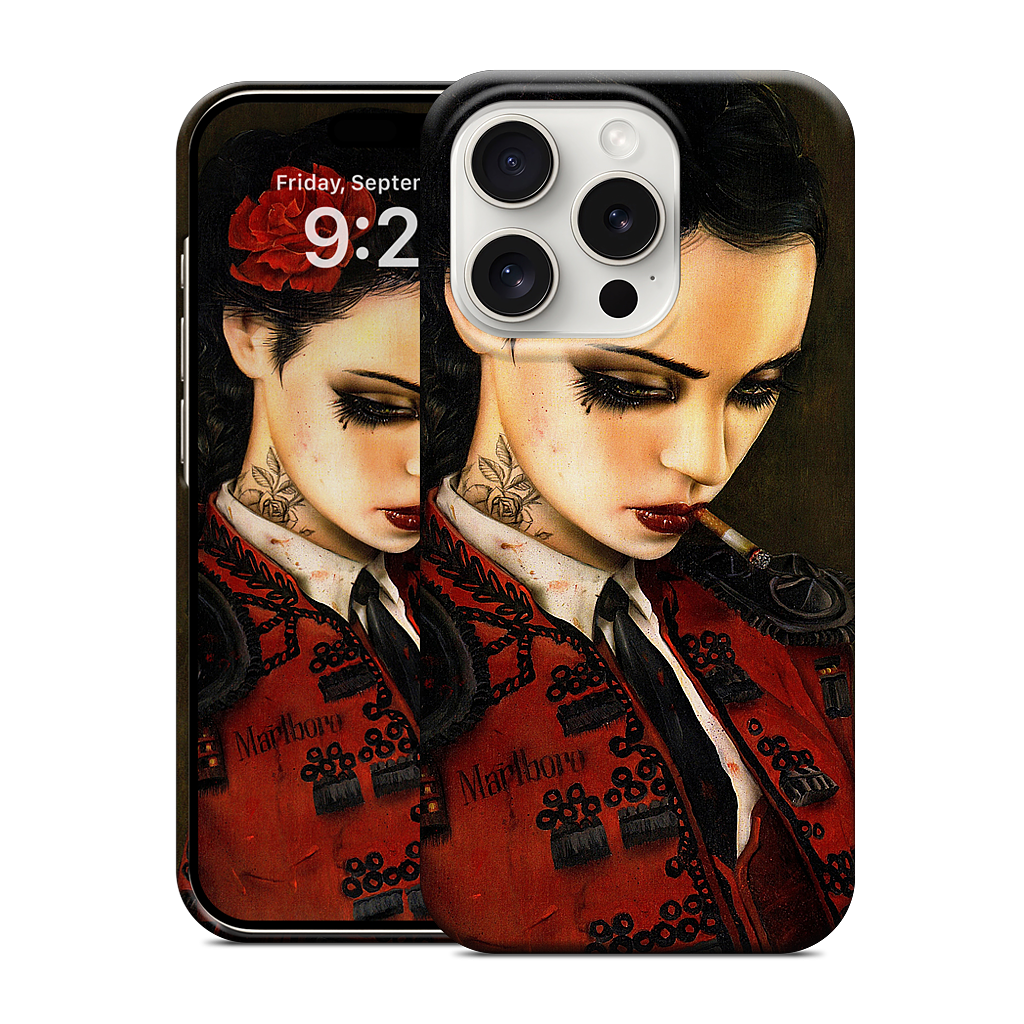 Bull Fight Her iPhone Case