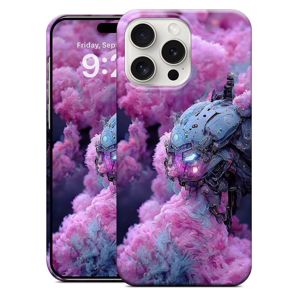 Cotton Candy Mechs iPhone Case