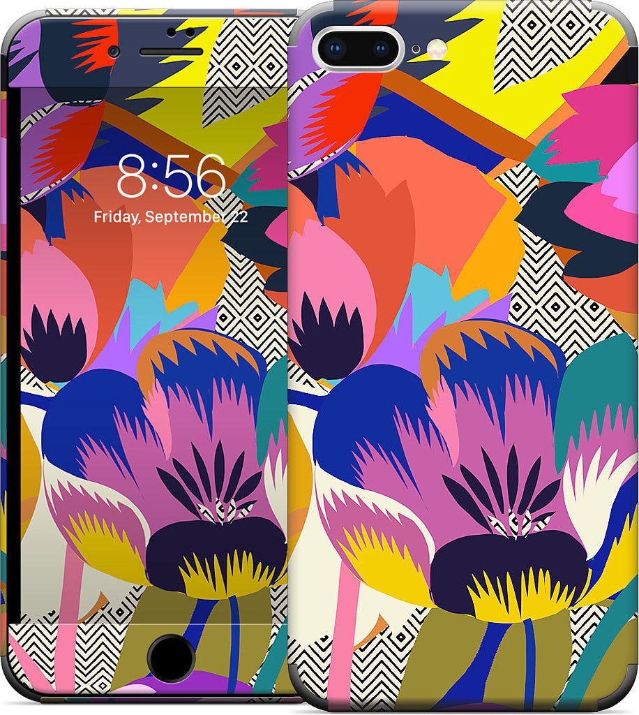 Among the Spring Flowers iPhone Skin