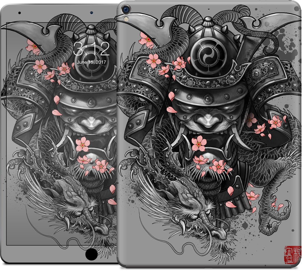 Samurai Dragon iPad Skin