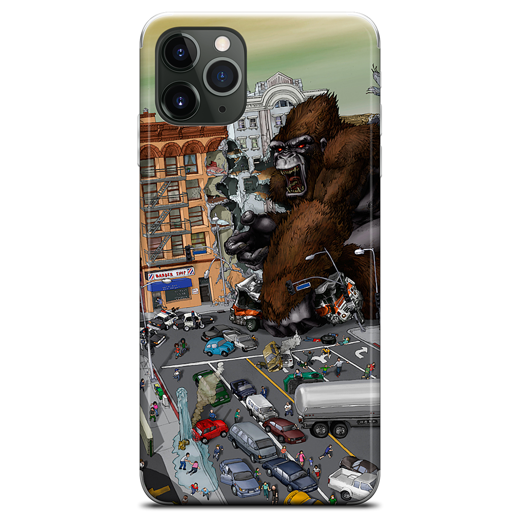War Of The Monsters iPhone Skin
