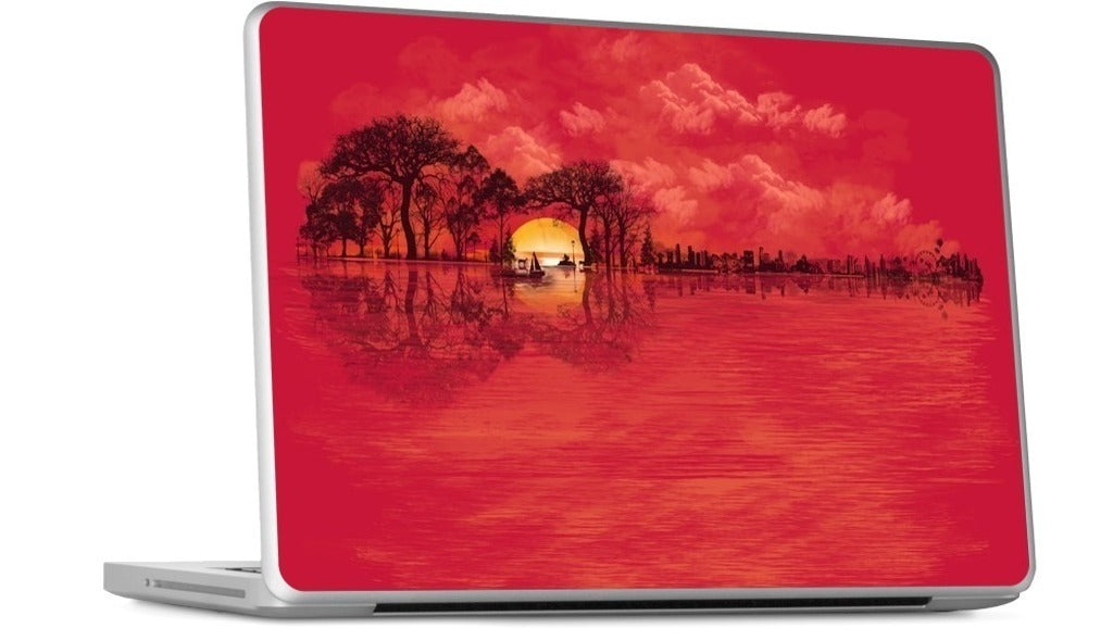 Musical Sunset MacBook Skin