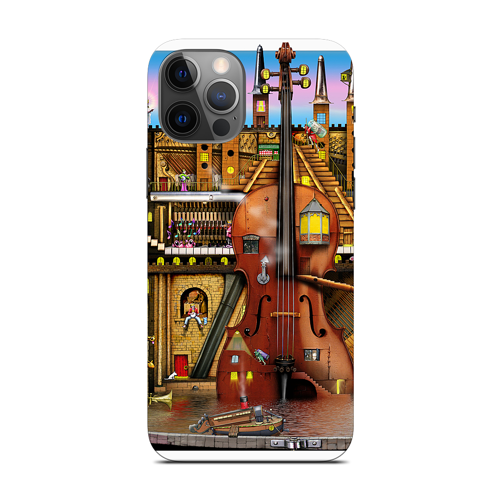 Music Castle iPhone Skin