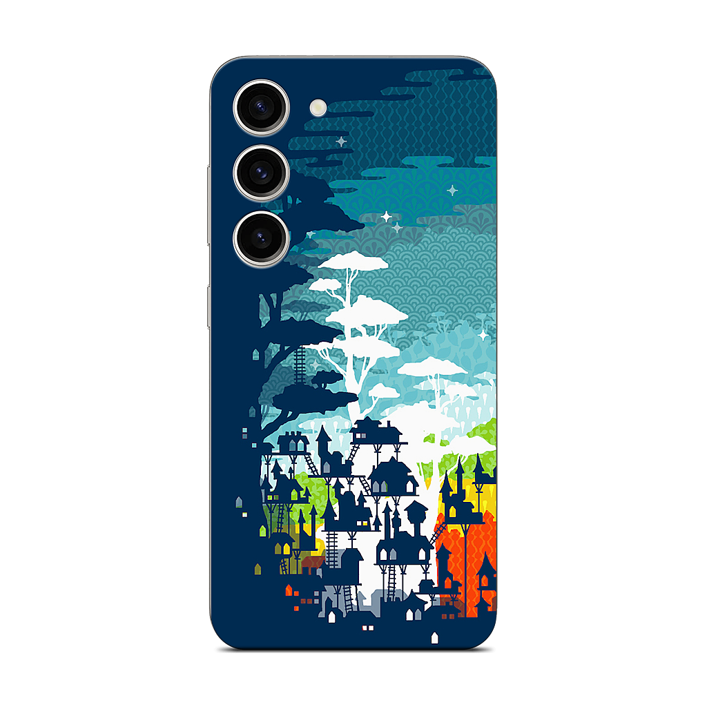 Rainforest City Samsung Skin