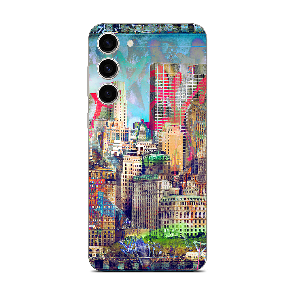 Graffiti Skyline Samsung Skin