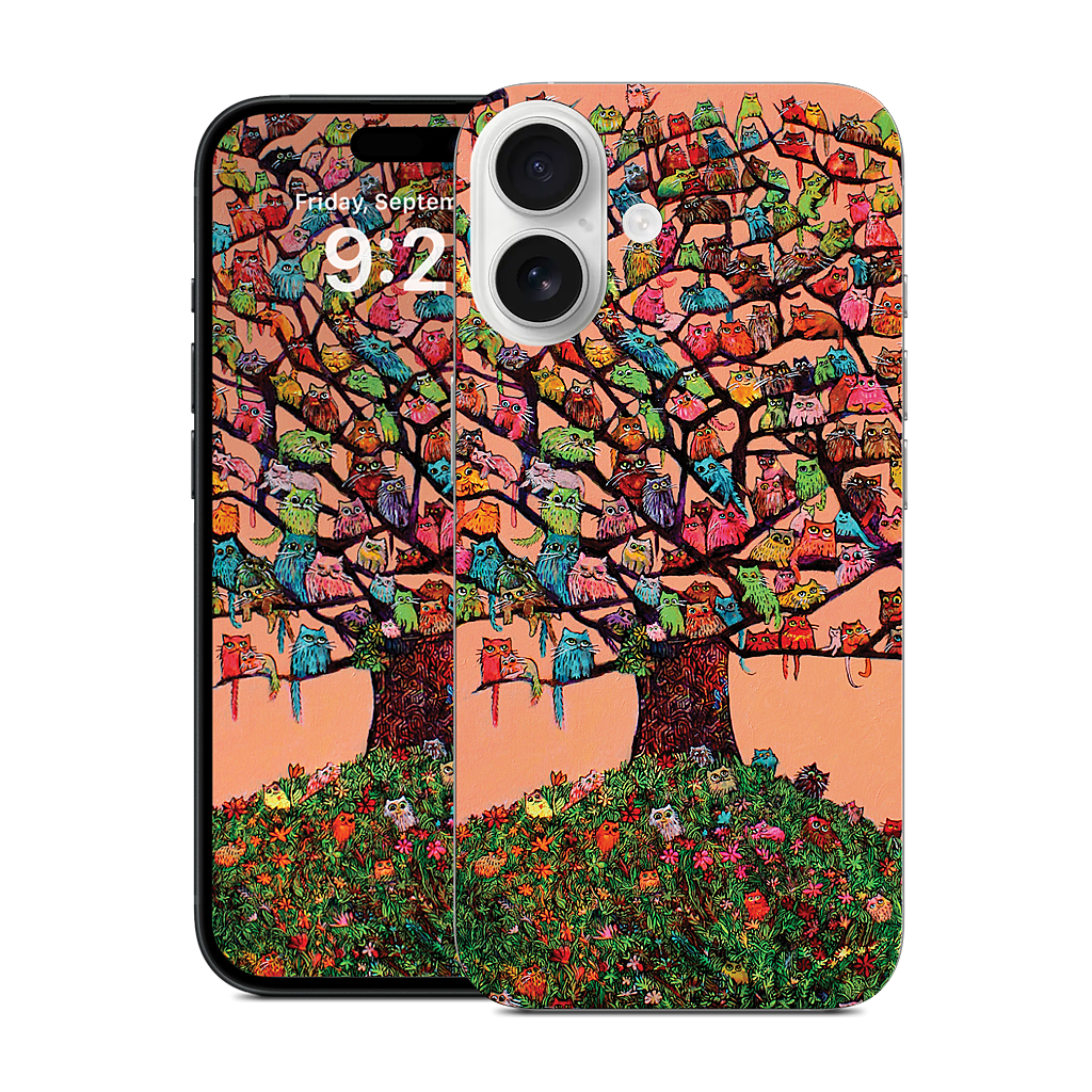 "Meau Tree" iPhone Skin
