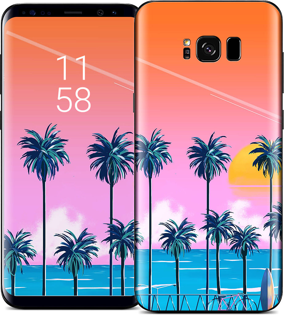 Sunset Lovers Samsung Skin