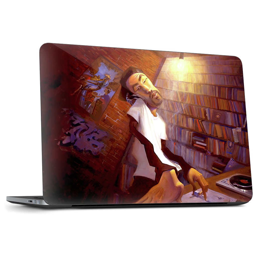 The DJ Dell Laptop Skin