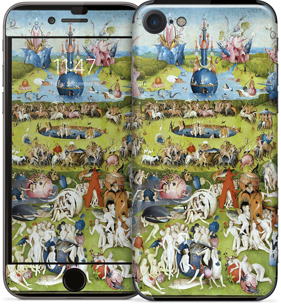 Garden of Earthly Delights iPhone Skin