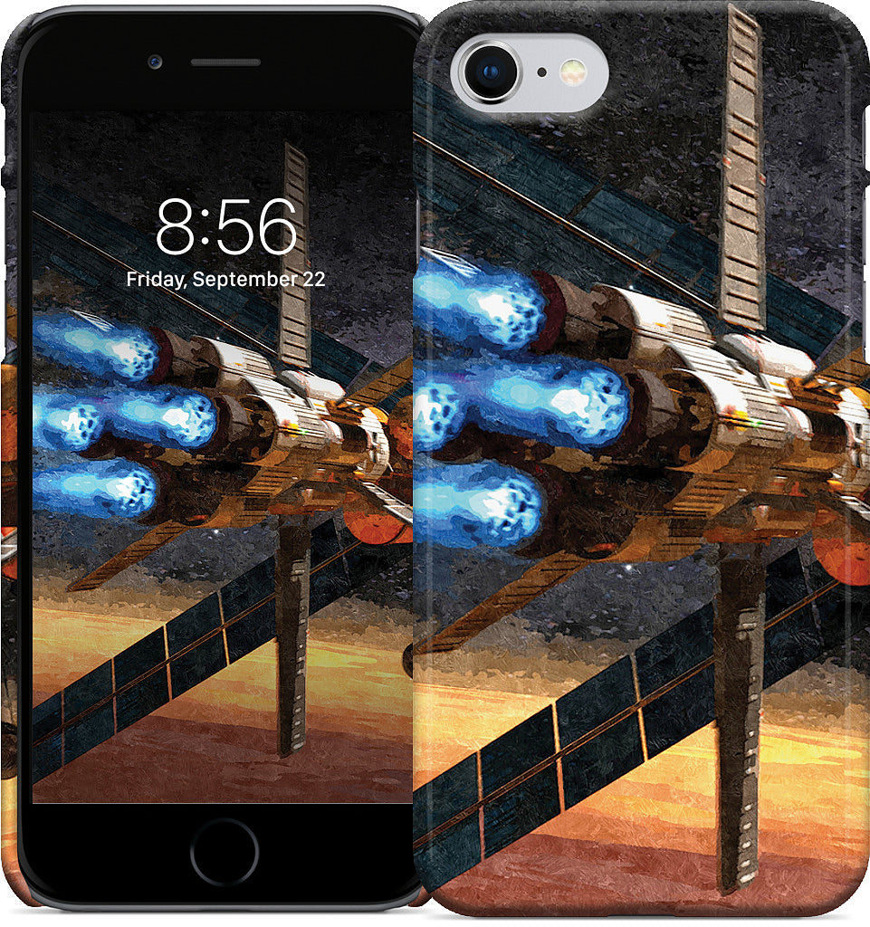 Mars Orbit iPhone Case