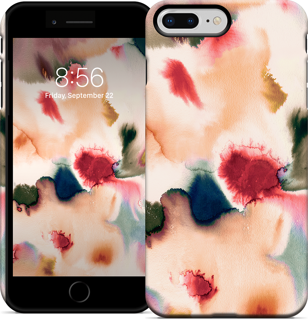 Abstract Watercolor (Mineral) iPhone Case