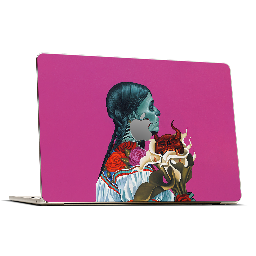 Rosa MacBook Skin