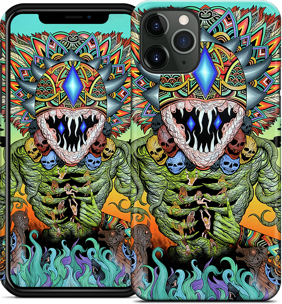 A Gleaming Destroyer iPhone Case