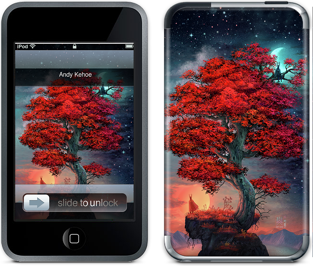 Light & Dark in Equal Parts iPod Skin