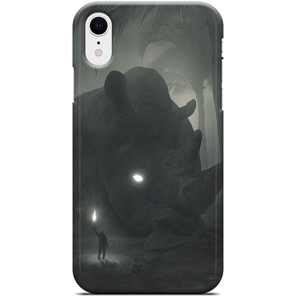 Face of Fear iPhone Case