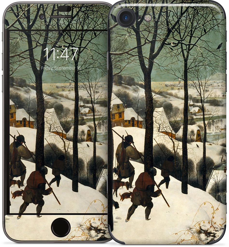 Hunters in the Snow iPhone Skin
