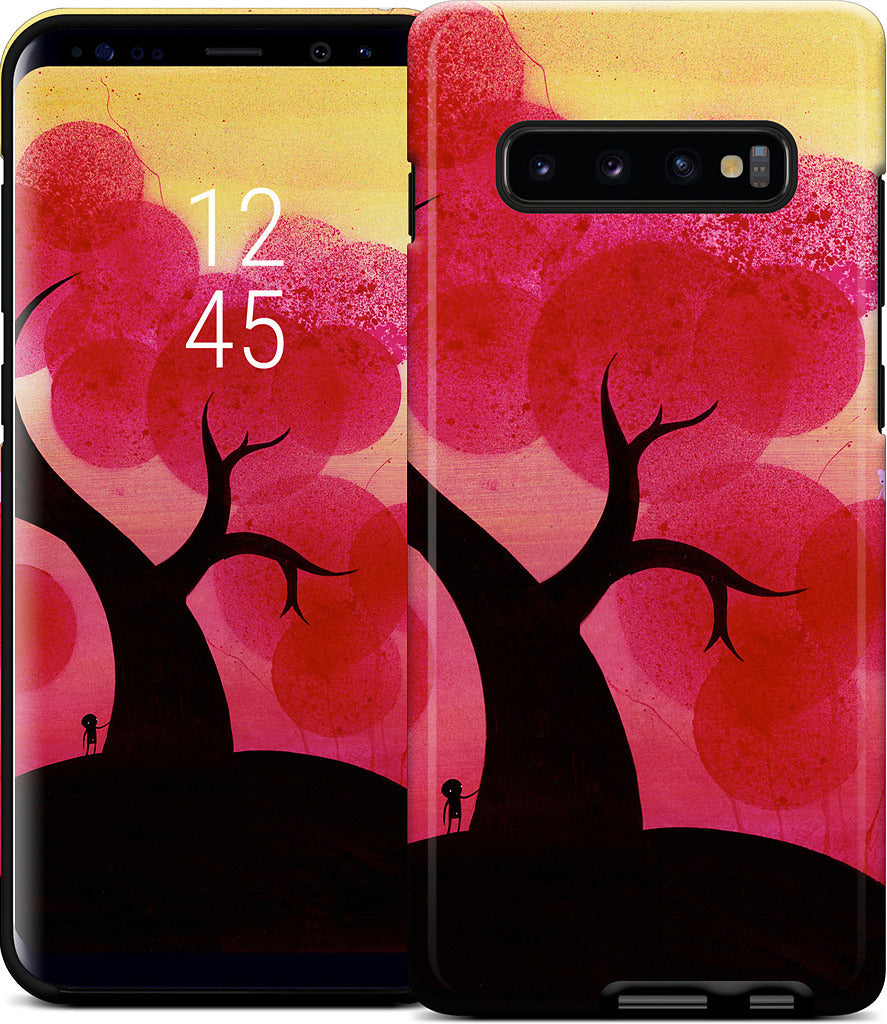 Red Blossoms Samsung Case
