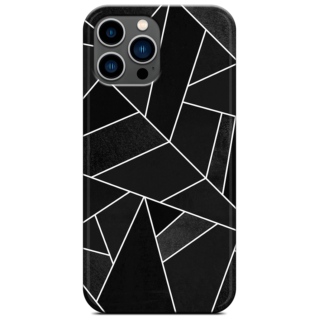 Black Stone iPhone Case