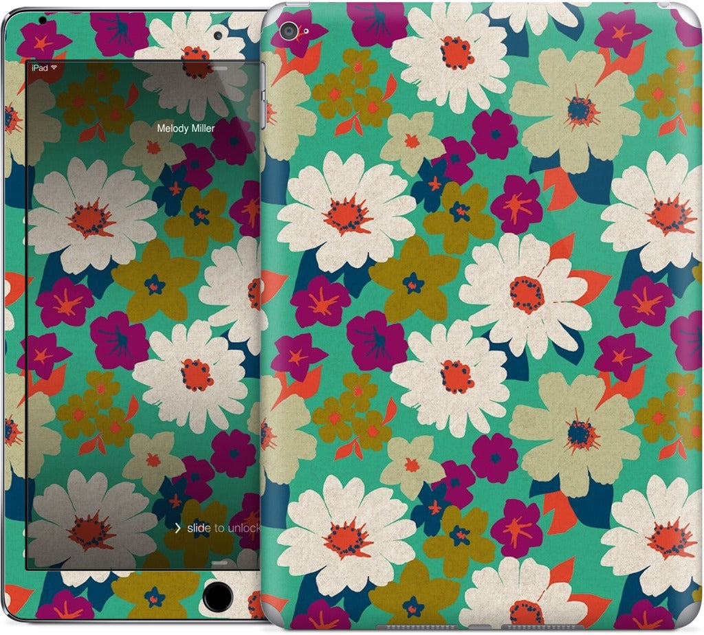 Vintage Flowers iPad Skin