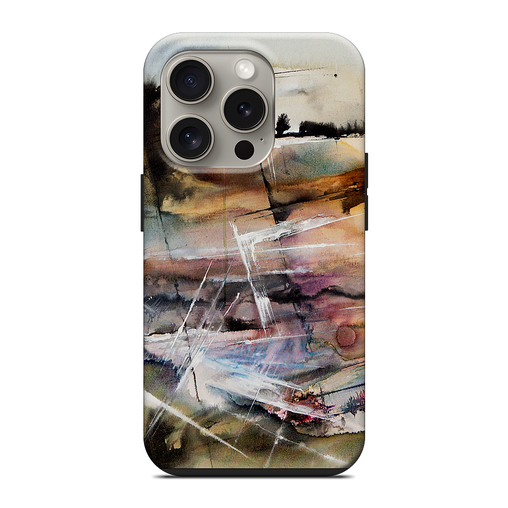 Driving at Dusk iPhone Case