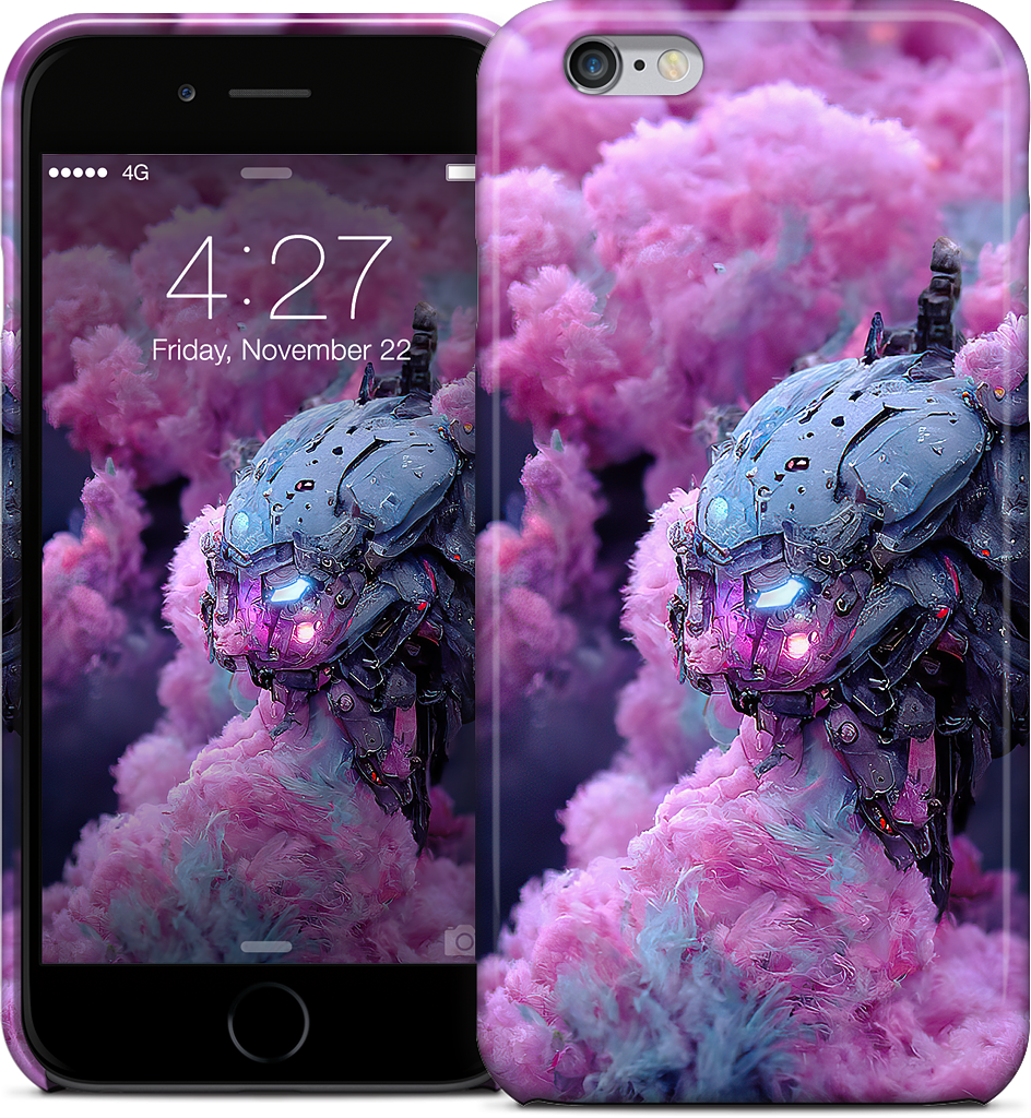 Cotton Candy Mechs iPhone Case
