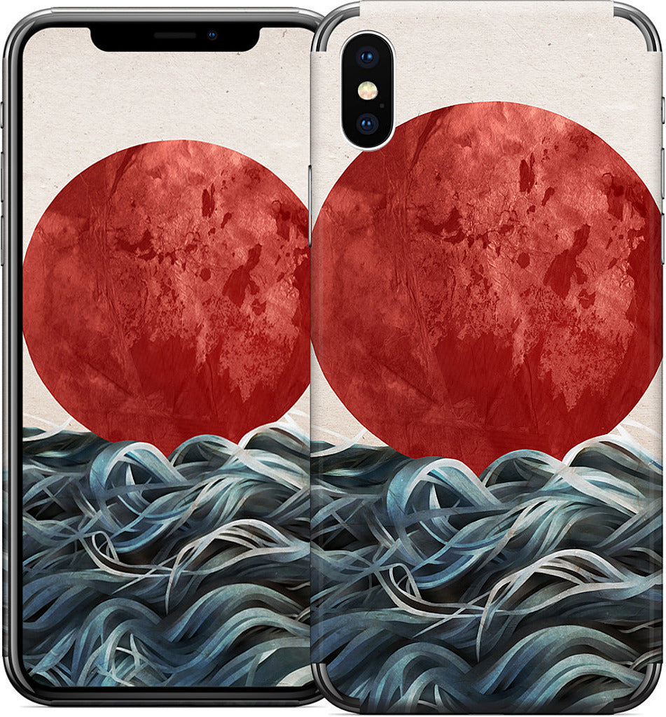 Sunrise in Japan iPhone Skin