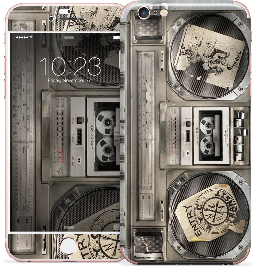 Boombox II iPhone Skin