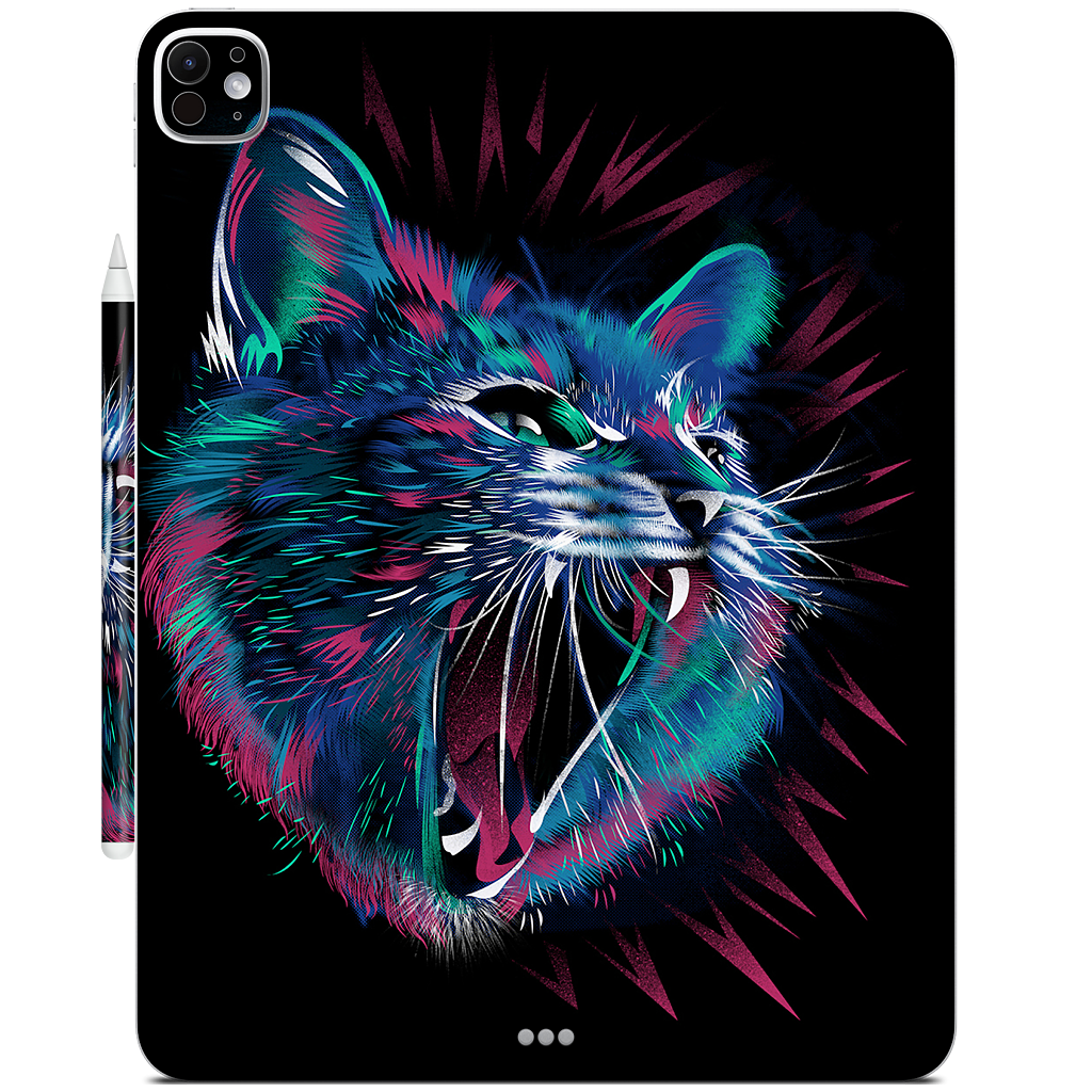 WILD CAT iPad Skin