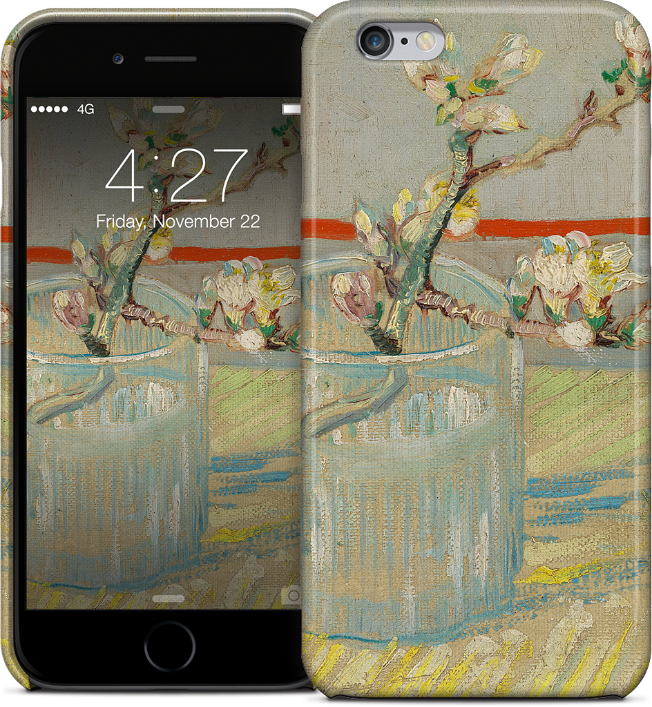 Spring of Flowering Almond in a Glass iPhone Case