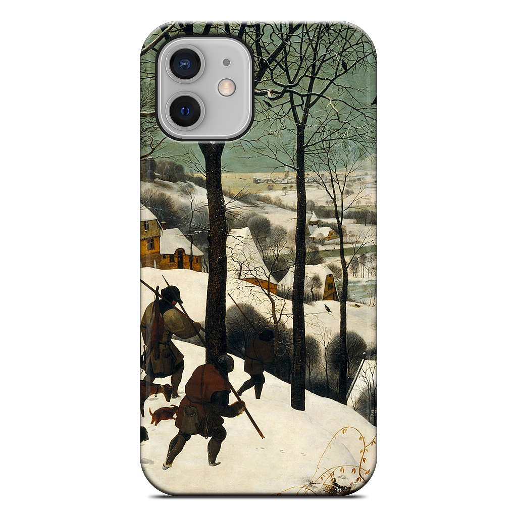Hunters in the Snow iPhone Case