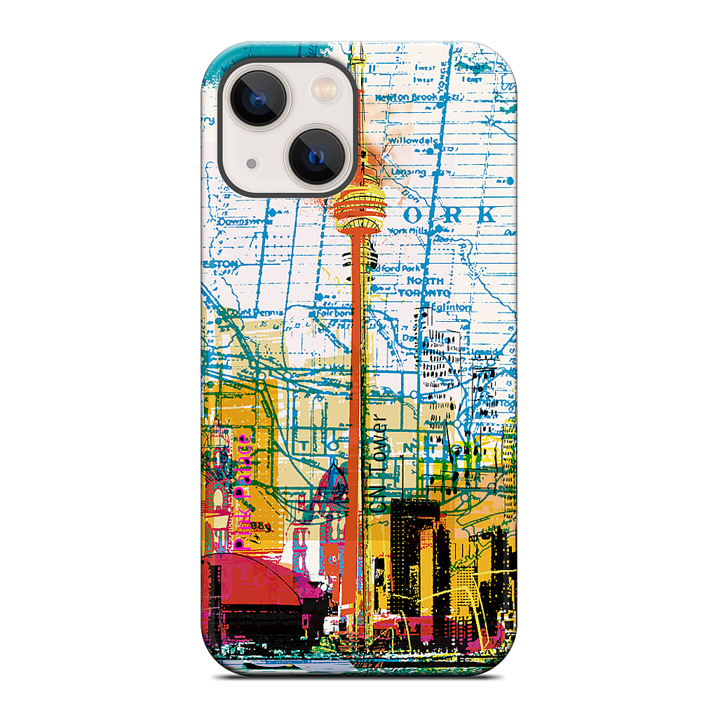 Toronto Skyline iPhone Case