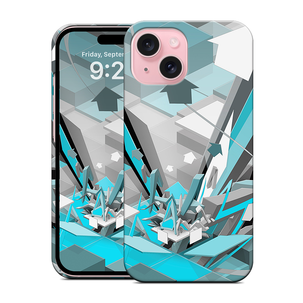 Up and Around iPhone Case