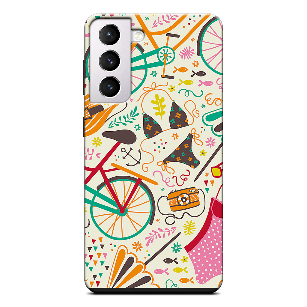 Seaside Cycle Samsung Case