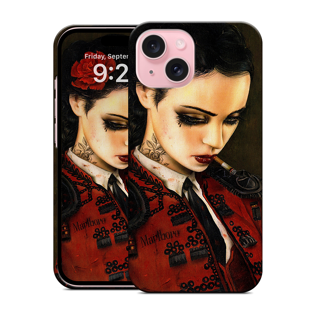 Bull Fight Her iPhone Case