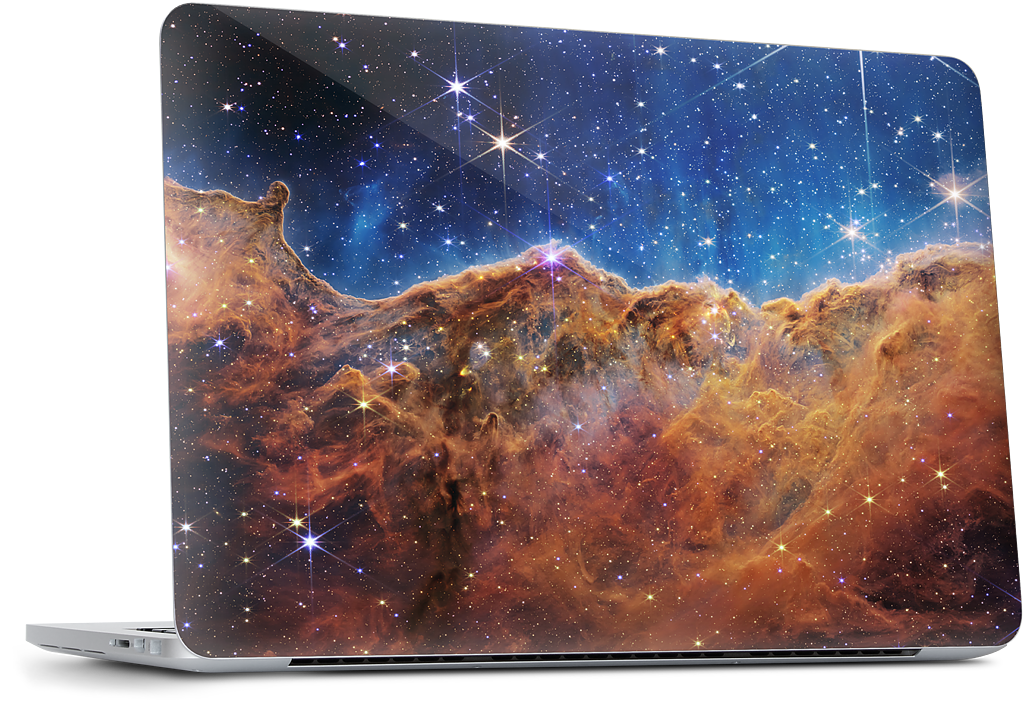 Cosmic Cliffs of Carina MacBook Skin