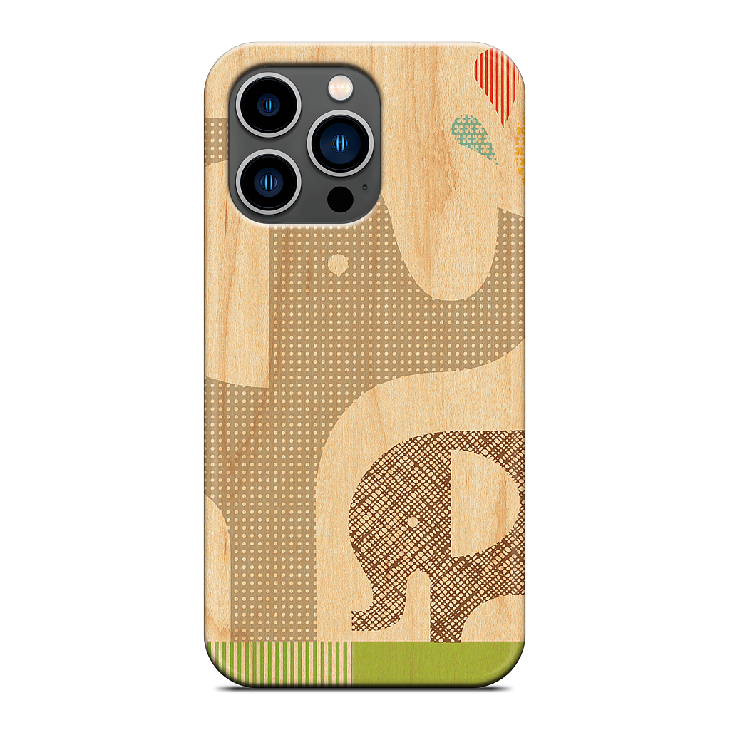 Elephant with Calf iPhone Case