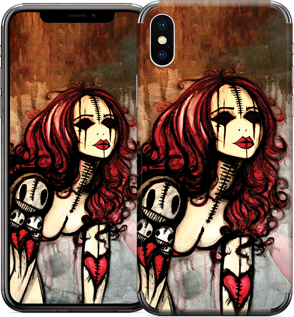 Devil Woman iPhone Skin