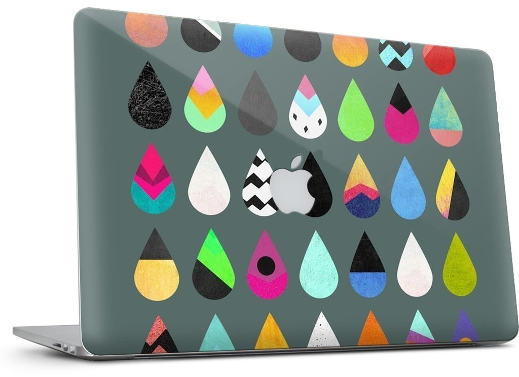 Colorful Rain MacBook Skin