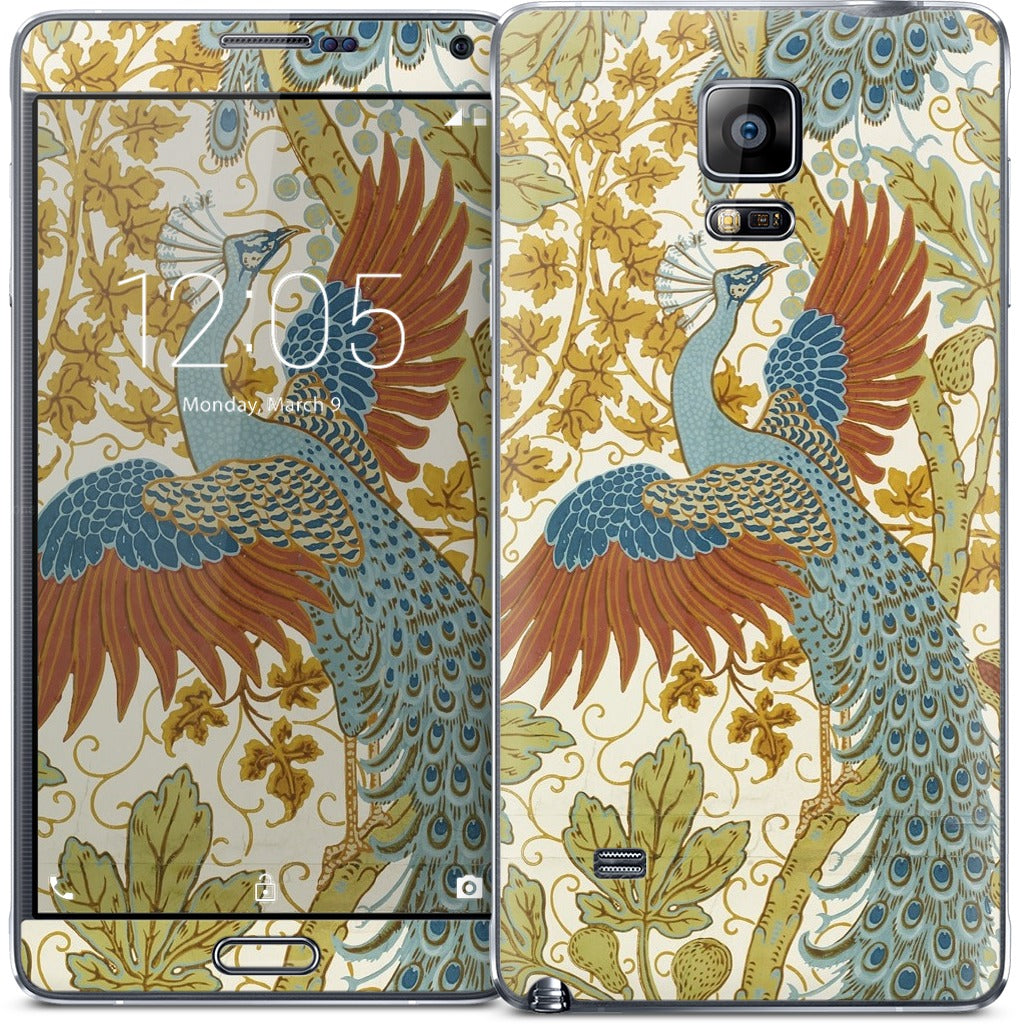 Fig and Peacock Samsung Skin
