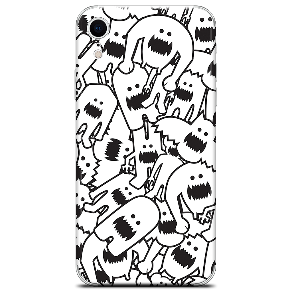 Monster Collage iPhone Skin