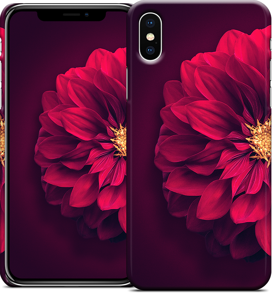 Red Bloom iPhone Case