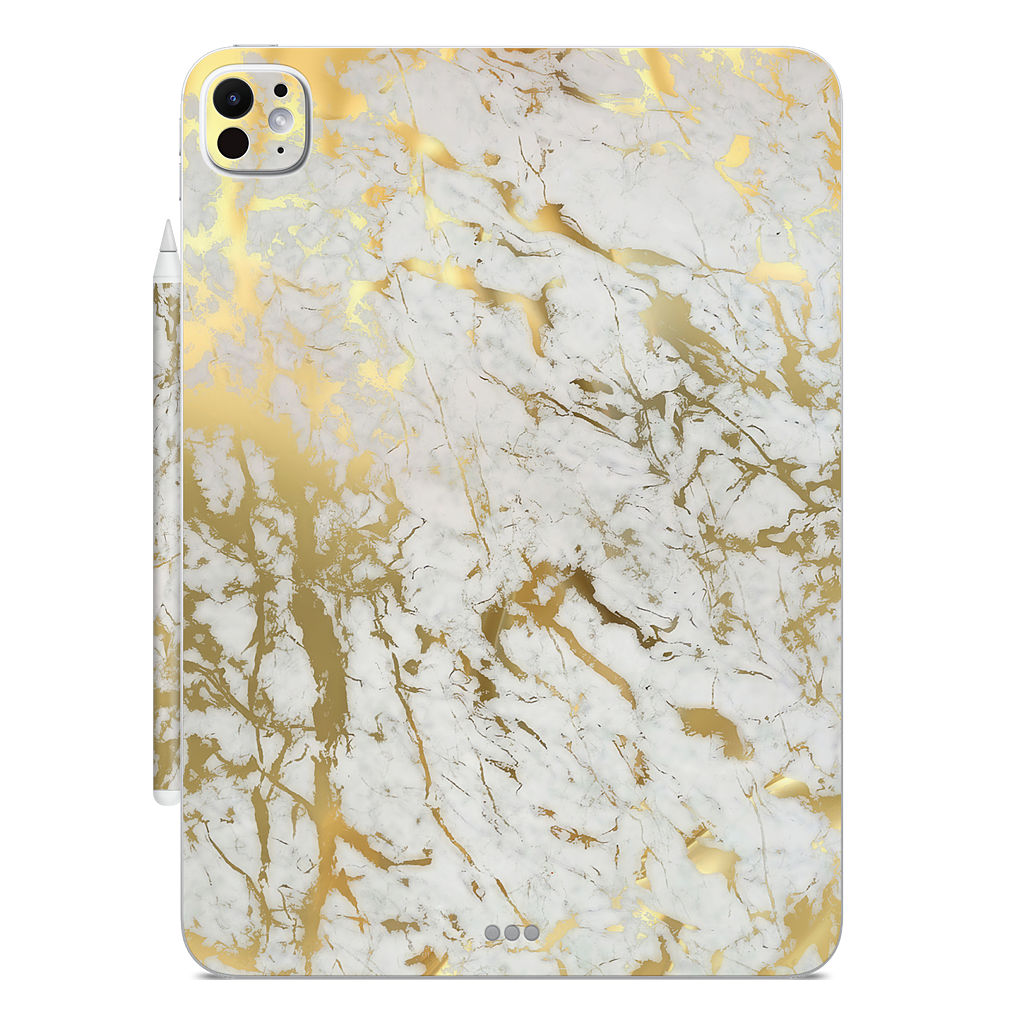 Gold Marble iPad Skin