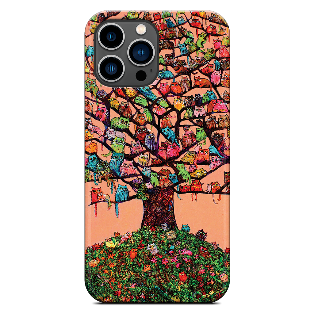 "Meau Tree" iPhone Case
