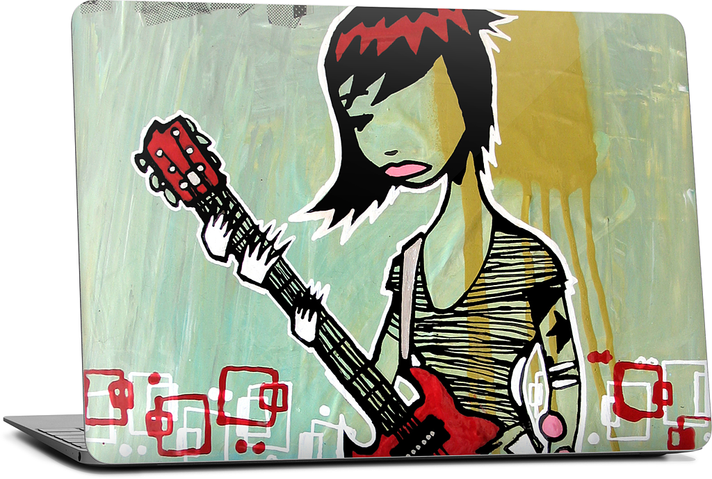 Guitar Hero MacBook Skin