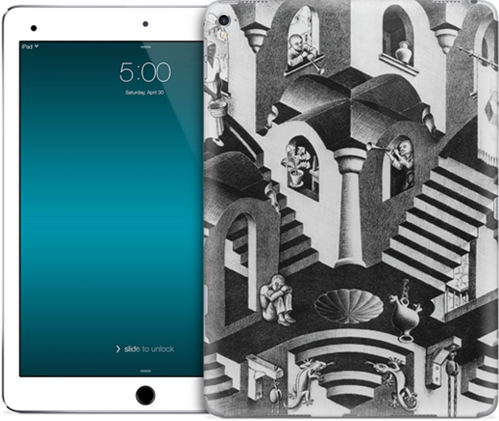 Concave and Convex iPad Skin