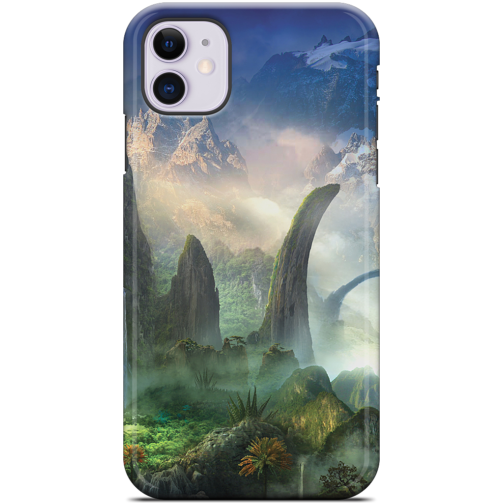 Great North Road iPhone Case