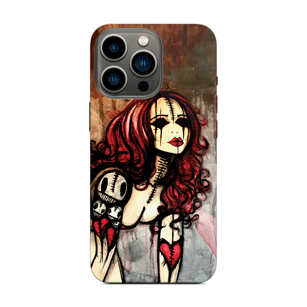 Devil Woman iPhone Skin