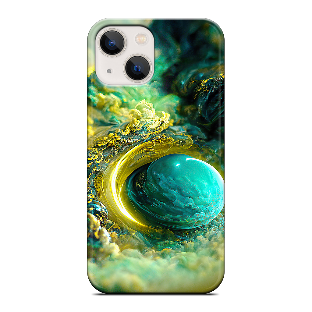 Planetary Accretion iPhone Case
