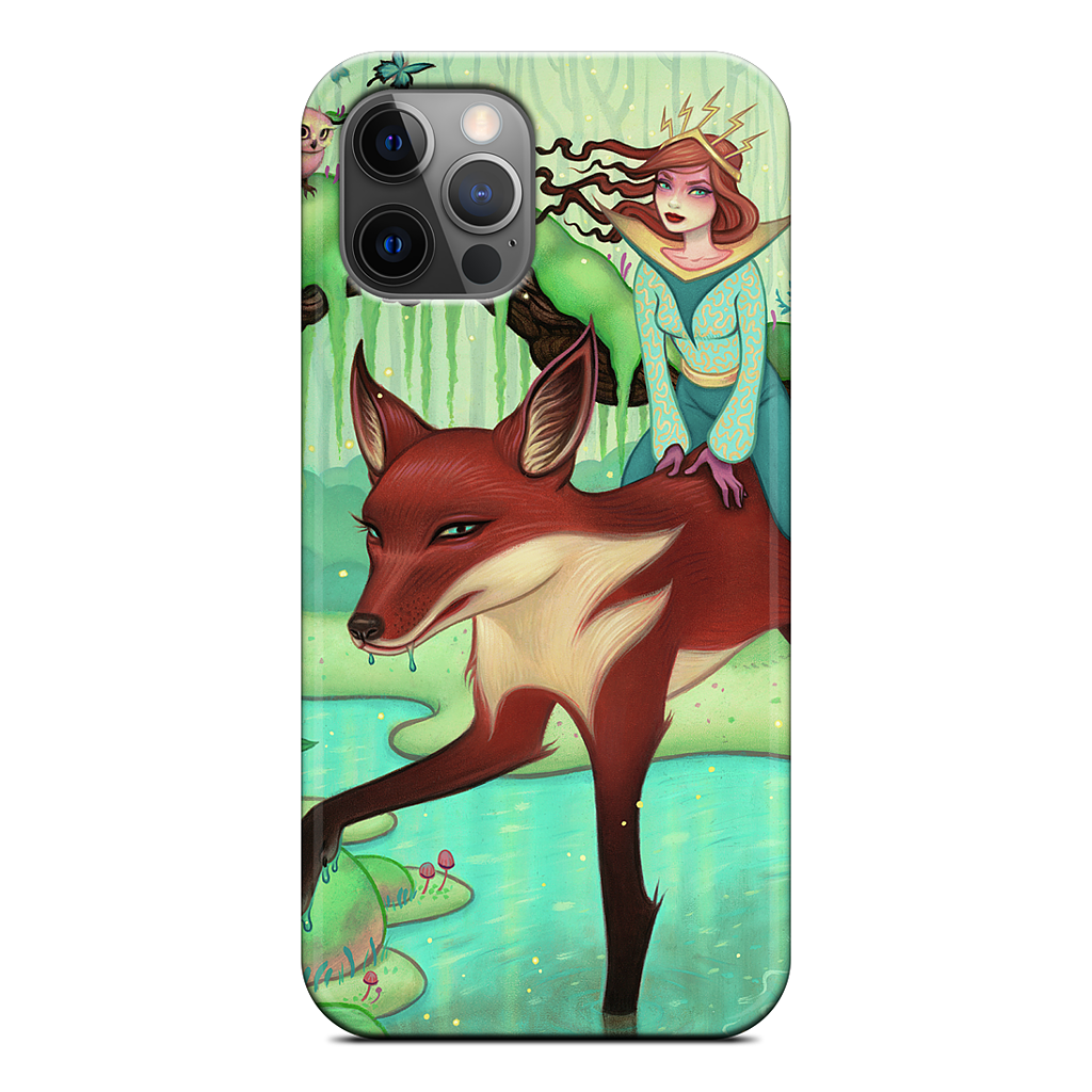 The Fox's Respite iPhone Case